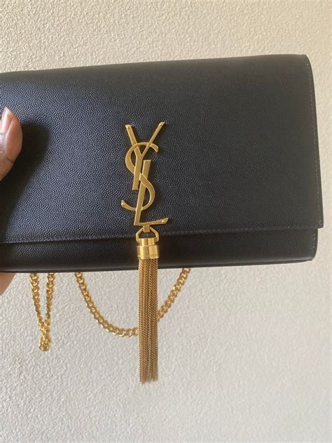 YSL leather and designer clothes quality